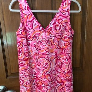 Lilly Pulitzer Pink Pout Mango Salsa Dress